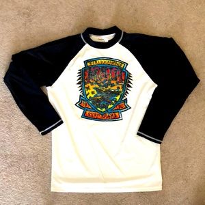World Famous Maui and Sons 1980 Surf Brand Rash Guard
